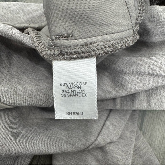 J. Jill Brown Ponte Stretch Pants Pull-On Slim Leg Women’s L - Picture 5 of 12